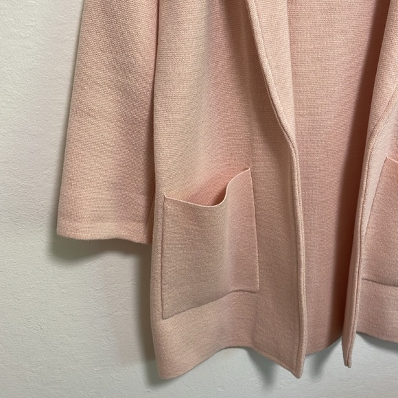 J. Crew Knit Sweater Blazer in Light Pink Size XXS - Picture 2 of 5